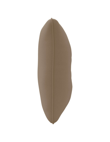 Cuscino per schienale PUTTEN 100% Poliestere Tortora