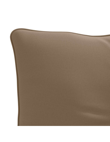 Cuscino per schienale PUTTEN 100% Poliestere Tortora