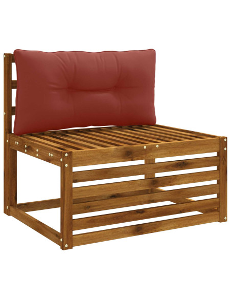 Cuscino per schienale PUTTEN 100% Poliestere Rosso