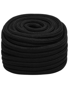 Corda multiuso 25 mm 25 m Nero Poliestere