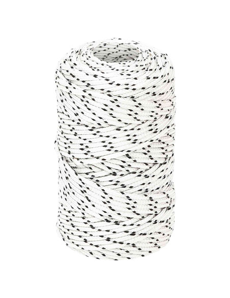 Corda multiuso 2 mm 100 m Bianco Poliestere