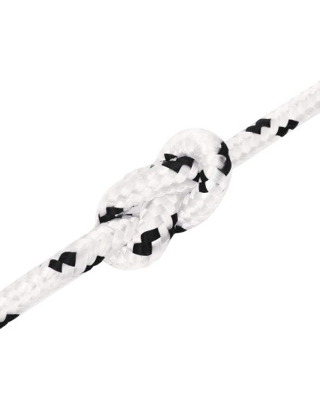 Corda multiuso 10 mm 100 m Bianco Poliestere