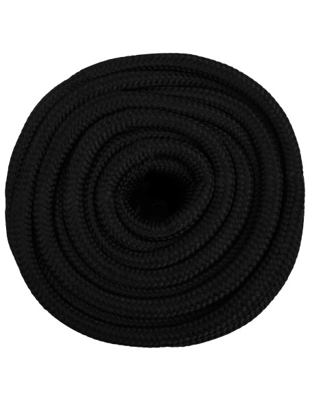 Corda multiuso 18 mm 25 m Nero Poliestere
