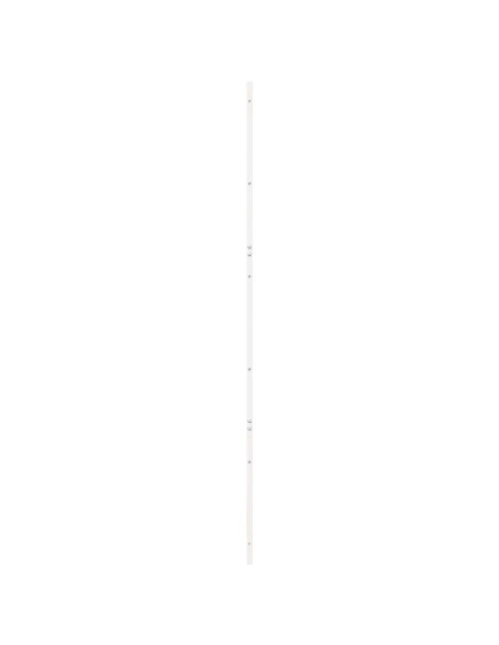 Porta del fienile Bianco 80 x 2,5 x 208 cm