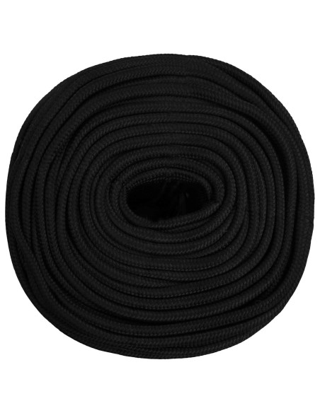Corda multiuso 10 mm 250 m Nero Poliestere