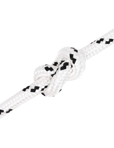 Corda multiuso 14 mm 100 m Bianco Poliestere