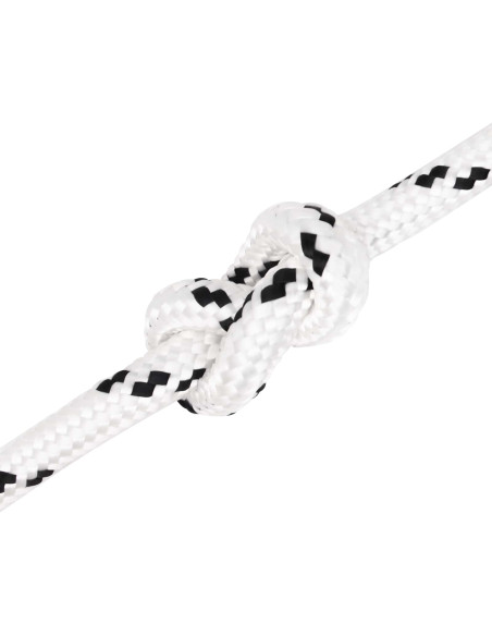 Corda multiuso 12 mm 100 m Bianco Poliestere