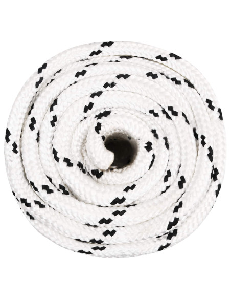 Corda multiuso 20 mm 25 m Bianco Poliestere