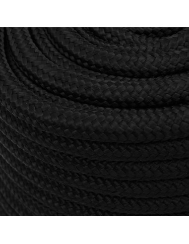 Corda multiuso 16 mm 25 m Nero Poliestere