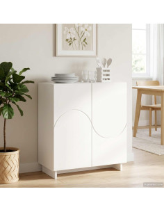 Credenza Bianco 67 x 34,5 x 75 cm Legno ingegnerizzato