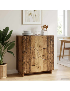 Credenza Legno antico 67 x 34,5 x 75 cm Legno ingegnerizzato