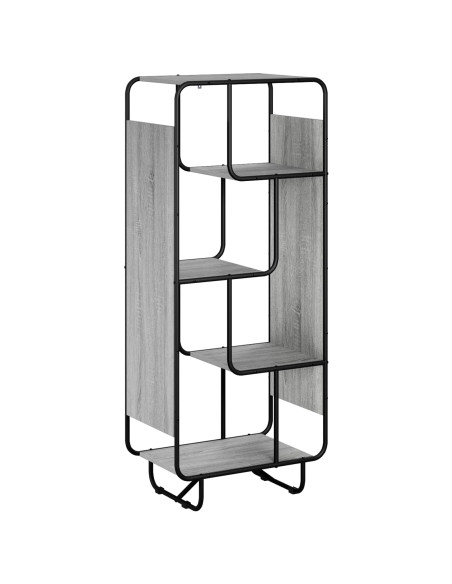 Credenza Sonoma grigio 60 x 37.5 x 144 cm Legno ingegnerizzato