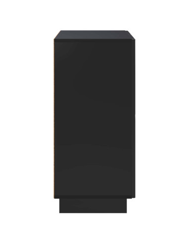 Credenza Nero 67 x 34,5 x 75 cm Legno ingegnerizzato