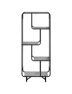 Credenza Sonoma grigio 60 x 37.5 x 144 cm Legno ingegnerizzato 2