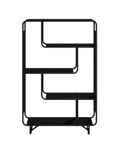 Credenza Rovere Nero 93.5 x 37.5 x 144 cm Legno ingegnerizzato 2