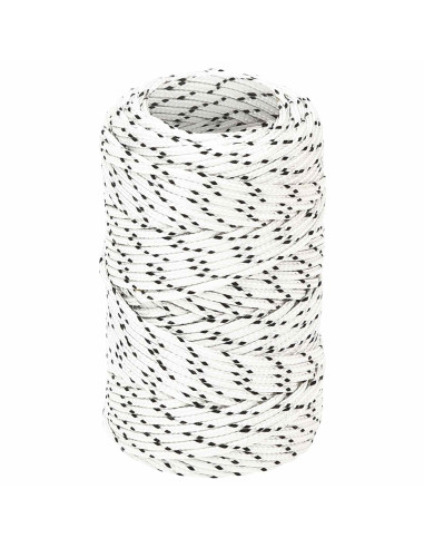 Corda multiuso 2 mm 25 m Bianco Poliestere 50 kg Carico massimo