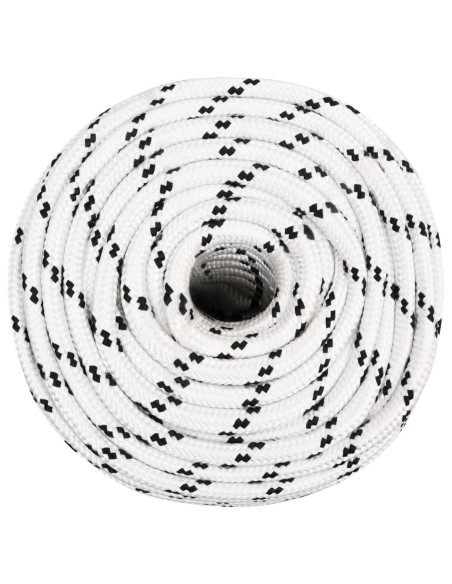 Corda multiuso 14 mm 250 m Bianco Poliestere