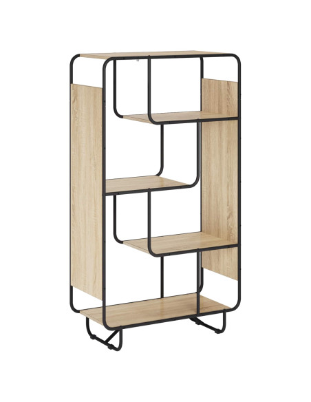 Credenza Rovere Sonoma 80 x 37.5 x 144 cm Legno ingegnerizzato