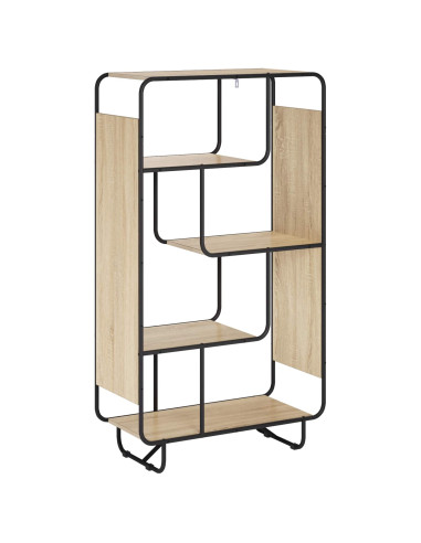 Credenza Rovere Sonoma 80 x 37.5 x 144 cm Legno ingegnerizzato