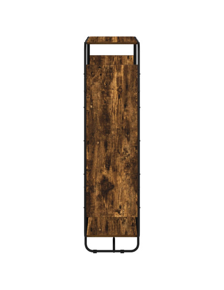 Credenza Rovere Fumo 93.5 x 37.5 x 144 cm Legno ingegnerizzato