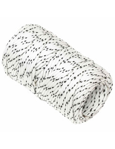 Corda multiuso 2 mm 25 m Bianco Poliestere 50 kg Carico massimo 2