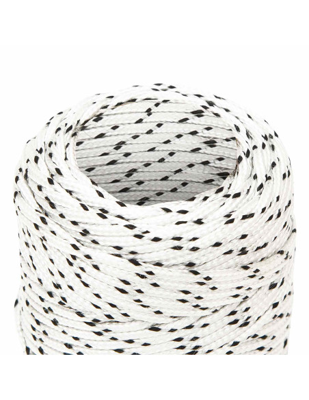 Corda multiuso 2 mm 25 m Bianco Poliestere 50 kg Carico massimo