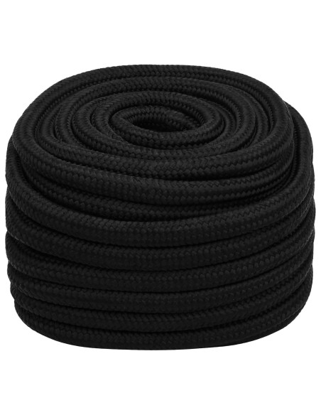 Corda multiuso 20 mm 25 m Nero Poliestere