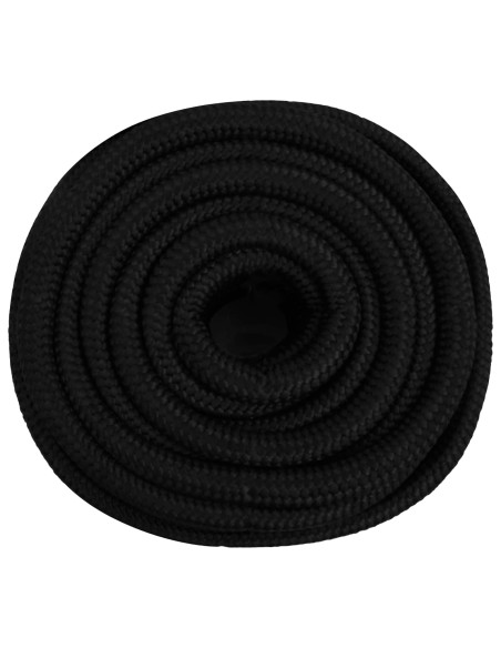 Corda multiuso 20 mm 25 m Nero Poliestere