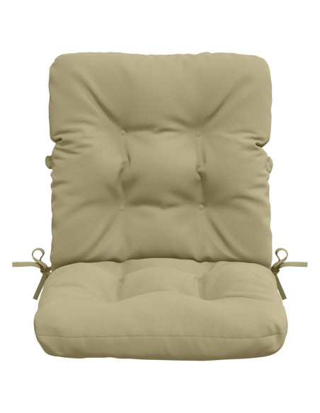Cuscini per Sedia Alta in 2 Pezzi VIANEN 2 pcs 100% Poliestere