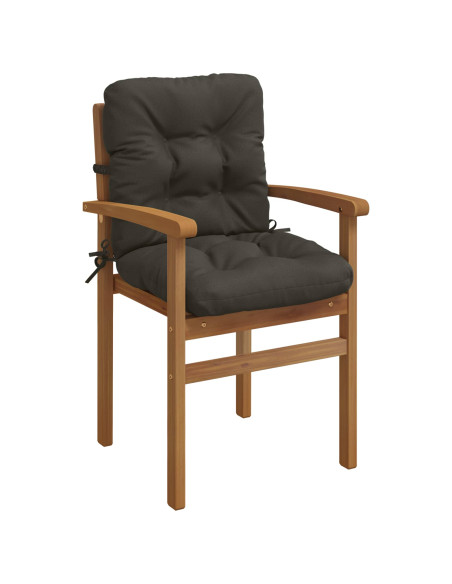 Cuscini per Sedia Alta in 4 Pezzi VIANEN 4 pcs 100% Poliestere