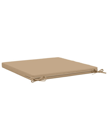 Cuscini per Sedia in 4 Pezzi SOEST 4 pz 100% Poliestere Sabbia