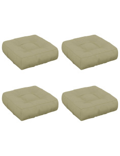 Cuscini per Sedia in 4 Pezzi VIANEN 4 pcs 100% Poliestere 2