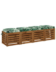 Cuscini per sedile a 4 pezzi SOEST 4 pcs 100% Poliestere 2