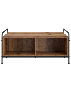 Tavolino da salotto Legno antico 90 x 90 x 41 cm 2