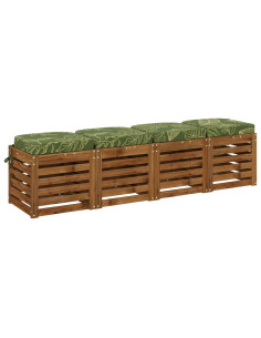 Cuscini per sedile a 4 pezzi SOEST 4 pcs 100% Poliestere 2