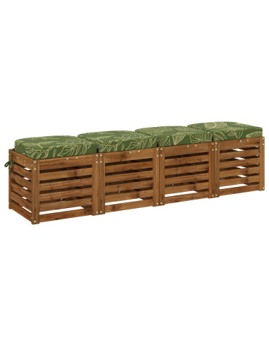 Cuscini per sedile a 4 pezzi SOEST 4 pcs 100% Poliestere