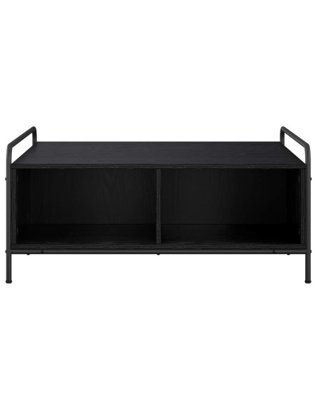 Tavolino da salotto Rovere Nero 90 x 90 x 41 cm