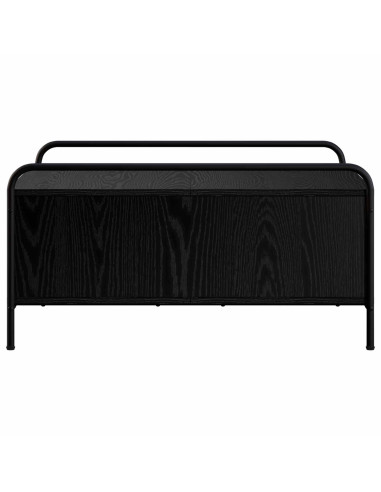 Tavolino da salotto Rovere Nero 90 x 90 x 41 cm