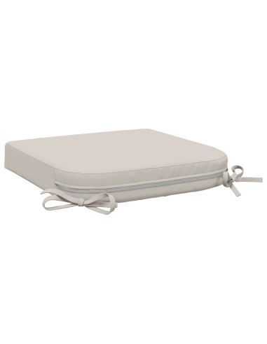 Cuscini per sedile a 4 pezzi SOEST 4 pcs 100% Poliestere Bianco
