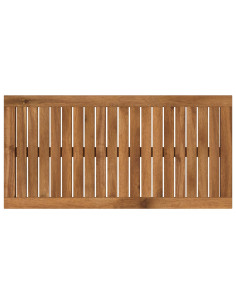 Piano del tavolo 80,5 x 40 x 2 cm Rettangolare Naturale 2