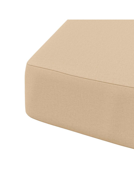 Cuscini per sedile a 4 pezzi SOEST 4 pcs 100% Poliestere Crema