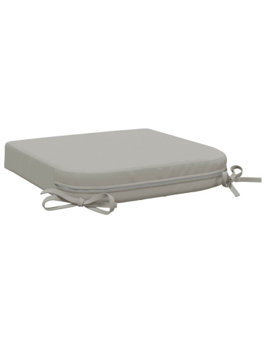 Cuscini per sedile a 4 pezzi SOEST 4 pcs 100% Poliestere Grigio
