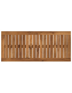 Piano del tavolo 80,5 x 35 x 2 cm Rettangolare Naturale 2