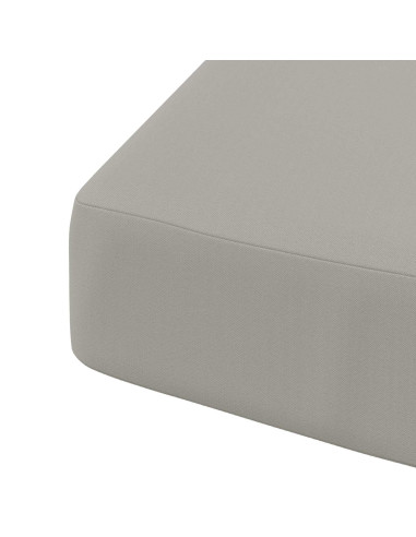 Cuscini per sedile a 4 pezzi SOEST 4 pcs 100% Poliestere Grigio