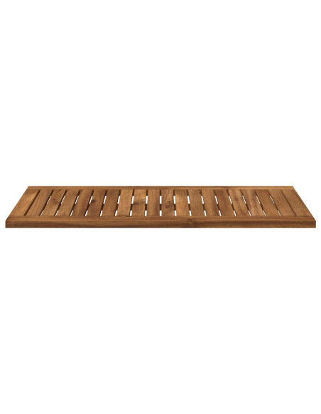 Piano del tavolo 80,5 x 35 x 2 cm Rettangolare Naturale