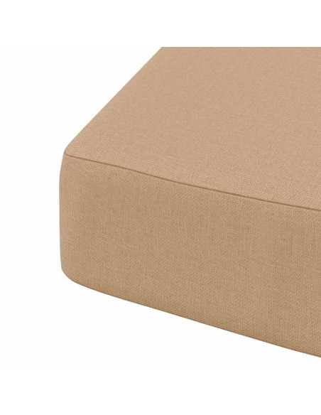 Cuscini per sedile a 4 pezzi SOEST 4 pcs 100% Poliestere Sabbia