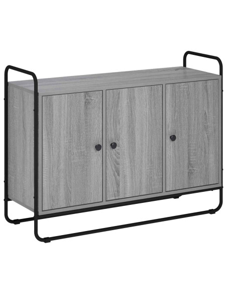 Credenza Sonoma grigio 102 x 35 x 75 cm Legno ingegnerizzato