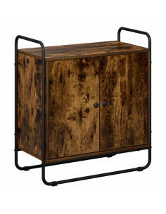 Credenza Rovere Fumo 68 x 35 x 75 cm Legno ingegnerizzato