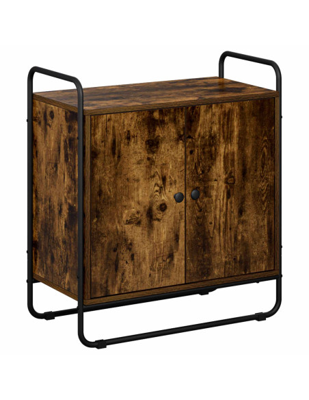 Credenza Rovere Fumo 68 x 35 x 75 cm Legno ingegnerizzato
