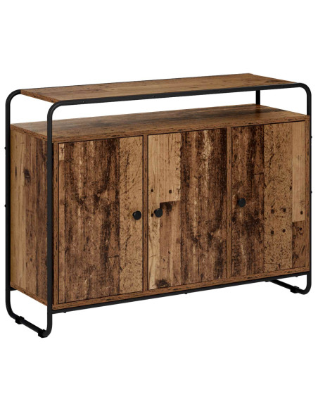 Credenza Legno antico 102 x 35 x 75 cm Legno ingegnerizzato